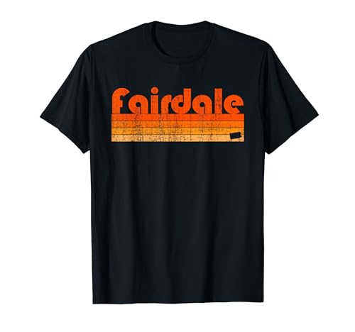 Estilo retro de los 80 en Fairdale, Pensilvania Camiseta