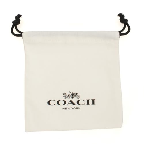 Image of COACH Quilted C Huggie Earrings