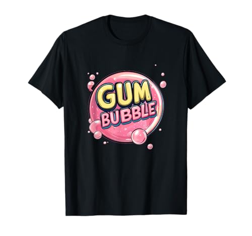 Atrevida y dulce con una sonrisa de chicle para adultos y niños Camiseta