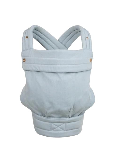 Mabe Monarch Ergonomic Baby Carrier Premium Cotton Soft Structured Newborn to Toddler Carrier with Hip-Healthy Design 3 Carry Positions 9-46 lbs Lightweight & Breathable Mocha Check product thumbnail 12