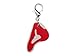 Miniblings Steak viande charm Nackensteak main - Bijoux fantaisie fait main argenté Pendentifs - breloque pendentif - pendentif pour bracelet