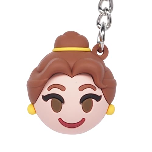 Image of Disney Princess Icon Ball Keyring - Belle