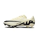 Nike Herren Zoom Vapor 15 Academy Fg/Mg Fußballschuh, Lemonade Black, 44.5 EU