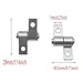 GWYAN 4 Pcs Stainless Steel 360 Degree Damping Hinge Torque Friction Type Positioning Hinges 360 Torque Hinge Shaft Suitable for Office Equipment, Laptops, Protective Covers, Control Panels, etc