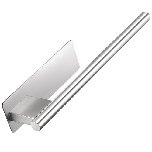 OETAMS Toalleros de Baño sin Taladro, Toallero Adhesivo Baño, 304 Acero Inoxidable Toalleros de Baño para Baño y Cocina, Plata