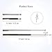 2 Pieces Magnetic Telescoping Pick-Up Tool with Pocket Clip 3 Lb Extendable Magnetic Grabber Reacher Tools 25 Inch Flexible Magnet Retrieval Stick Gadget Suitable Gifts for Men