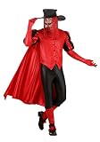 Fun Costumes Men's Lord Licorice Halloween Costume | Complete Outfit with Jacket, Pants, Hat, and Accessories for Themed Parties & Events Large