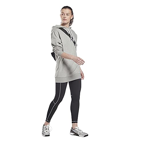Core 10 By Reebok Women's Oversized Hoodie, Medium Heather Grey, X-Large #TOP1