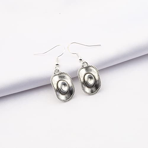 Cowgirl Earring Horse Riding Gift Cowboy Hat Earring Country Gift Western Themed Jewelry4