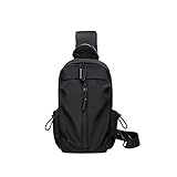 XIANGFAXB Bandoleras Hombre Bolso de Hombro Unisex para boletín a Prueba de Agua Messenger Messenger Chestet Bolsas de mensajería de la portátil