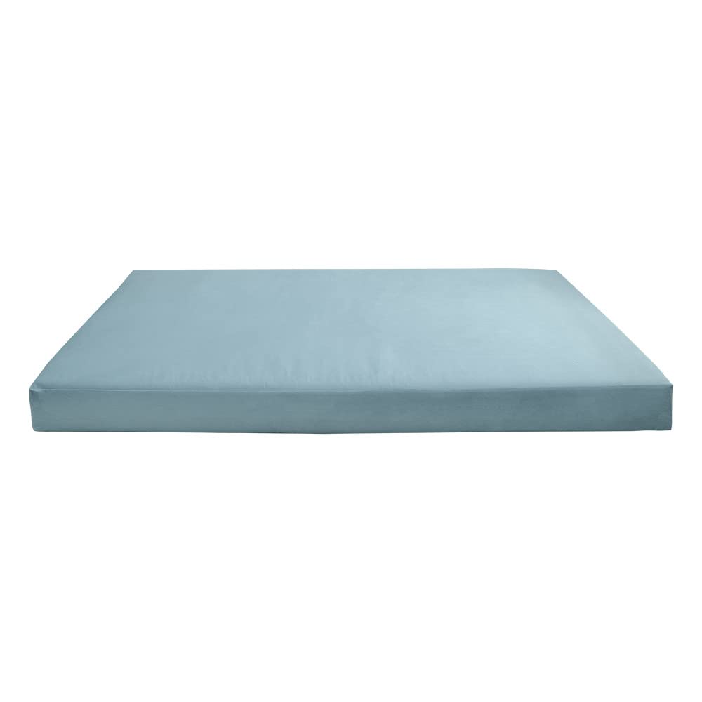 Cover ONLY Twin-XL Knife Edge Velvet Indoor Daybed Mattress 80