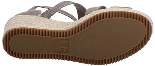 Women's Wisp Wedge Sandal, Platinum, 84