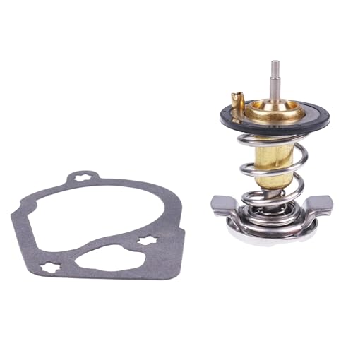 Chamixx 180°F Cooling Thermostat with Gasket 719-180 15148 Compatible with Gates Stant Motorad Engine Buick Allure 2010 Enclave 2017-2008 Chevrolet Impala 2012-2020 GMC Terrain 2010-2017