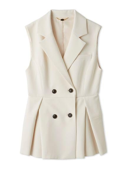 最終値下げ！【リリーブラウン】ペプラムジレ 楽天市場】【SALE／50%OFF】ペプラムジレ LILY BROWN リリー