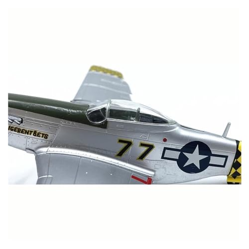 Modelo de avión de combate Mustang P51D miniatura militar terminada escala 1:72 maqueta 36303 3