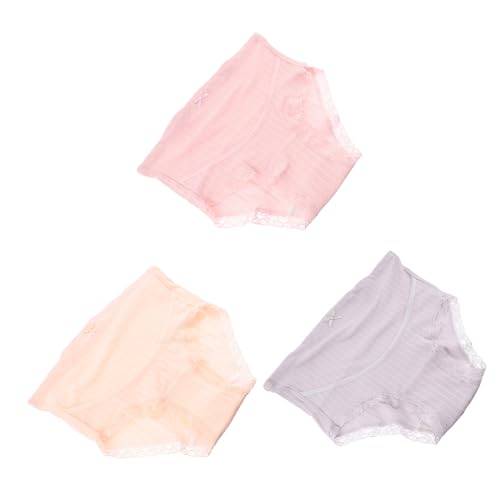 VERDANVERSE 3 Piezas Bragas Maternidad Algodón Transpirable Cintura Alta Ajustable Soporte Embarazo Comodidad Mujeres Embarazadas