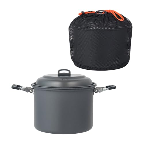 Marmite camping 6 litres légère avec couvercle en aluminium durable - 5