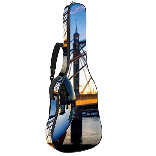 Hondank Housse de protection en éponge épaisse imperméable pour guitare acoustique électrique basse classique… - Les Beatles, Paul McCartney, John Lennon, RIngo Starr, George Harrison Hondank Housse de protection en éponge épaisse imperméable pour guitare acoustique électrique basse classique…