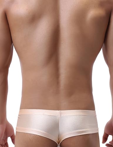Men's Breathable Low Rise Panties Cheeky stretch Thong Trunks Underwear3