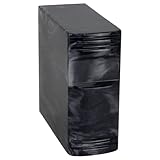 Silverlight Urns Onyx Cultured Marble Book Urn – Adult Cremation Urn, 230 cu/in Capacity, Stone-Like Memorial Urn for Human Ashes, Elegant Book Design for Readers & Scholars, Home or Ground Burial