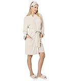 Barefoot Dreams Cozychic Ultra Lite Luxury Spa Set-Adult Robe-Cozy Plush Loungewear Super soft robe with Sleep Mask and Slippers, Wedding Gift, Pale Pink, SM