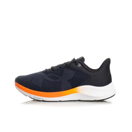 Under Armour UA Charged Pursuit 4 Bl - Tenis para Hombre, Black Team Orange Anthracite, 46 EU