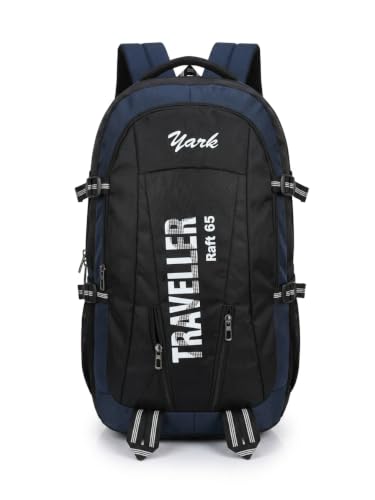 Image of Stylbase 50 Litre Rucksack Bag for Men & Women, 4 Compartment Trekking Backpack, Hiking Travel Bag for Camping, Trekking & Tourist Trips