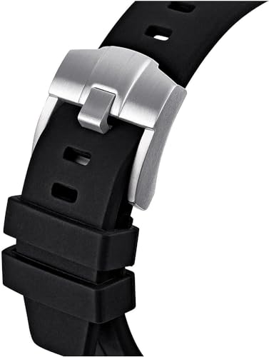 Kit conversion montre GA2100 en acier et bracelet caoutchouc fluoré - 6