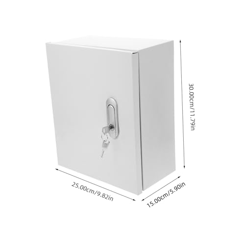 Boîtier électrique extérieur blanc acier inoxydable étanche armoire distribution d'énergie - 2