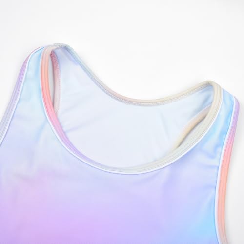 Image of JerrisApparel Little Girls' Summer Two Piece Boyshort Tankini Kids Swimsuit