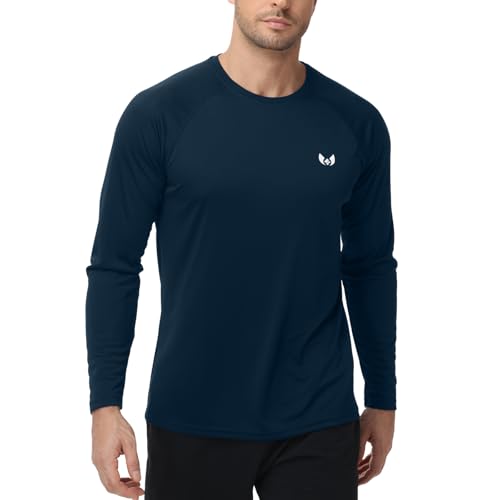 Image of Corna Men's Short Sleeve T-Shirts, Lightweight Men's Workout Shirt, UPF 50+ Sun Protection Athletic Dry Fit Shirts for Men