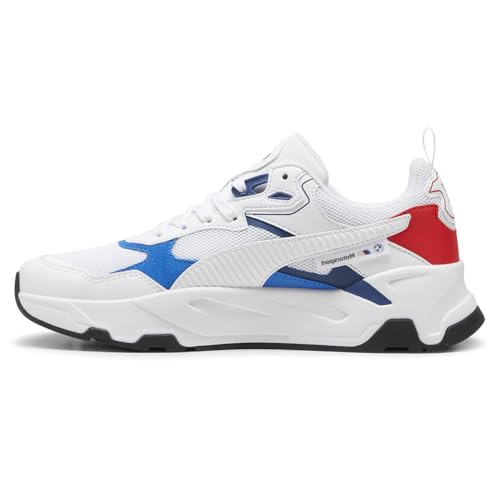 PUMA Mens BMW MMS Trinity Lace Up Sneakers Shoes Casual - White3