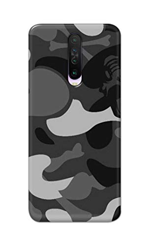 Image of Printed Hard Back Cover Case for Mi Poco X2 Back Cover (Army Pattern) -702