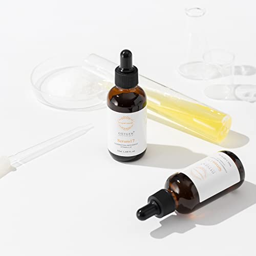 OxygenCeuticals Serum 12 – Pure Vitamin C 12% + Vitamin E Antioxidant Brightening Serum, Gentle Formula for Sensitive Skin, Improves Tone & Radiance. 1.01 fl.oz (30ml)