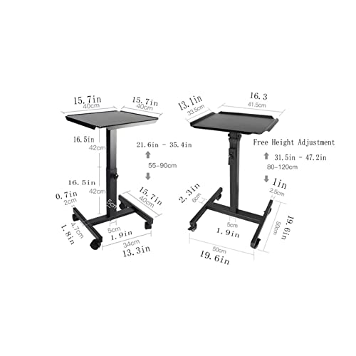 Soporte para proyector móvil con bandeja ajustable miniatura 2