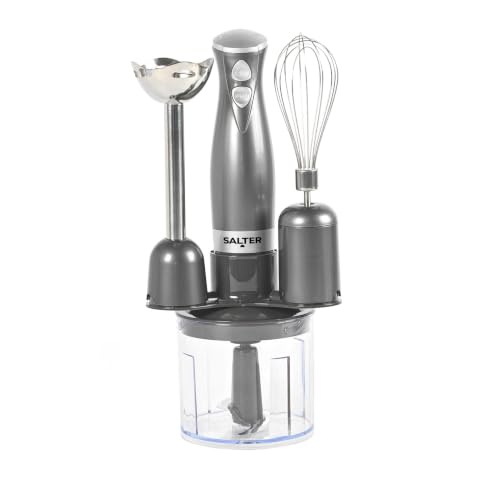 Salter Cosmos Hand Blender Set 3 In 1, 350W, 500ml Bowl