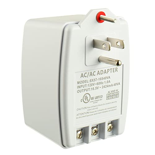 EPLZON 16.5V 40VA Plug in Thermostat and Doorbell Transformer