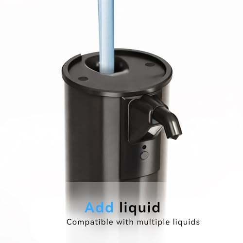 Image of Automatic Soap Dispenser Touchless 11.8oz /350ml Four-Level Adjustable Dispenser Volume，Stainless Steel Material,Battery Powered for Wide Compatibility in Kitchen, Bathroom, Hotel & Office(Black)