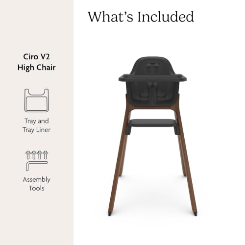 Image of UPPAbaby Ciro V2 Baby High Chair - Adjustable, Easy to Clean - Mason