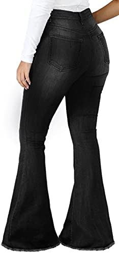 bell bottom jeans black