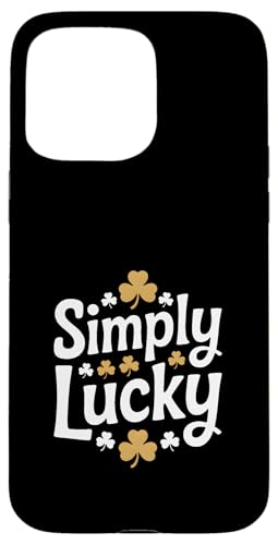 Simply Lucky Patricks Day �V�������b�N �X�}�z�P�[�X iPhone 15 Pro Max �p