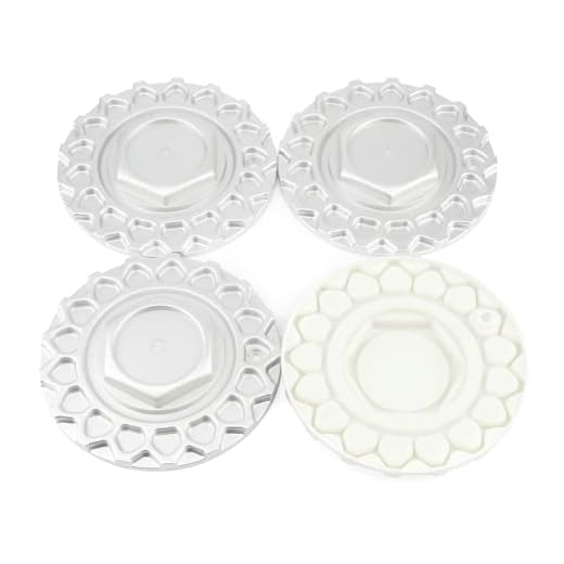 GTownWorks 6.61in Wheel Center Caps for BBS RS Racing STR 606 BBS Style 5, 4pcs 168mm Hub Cap