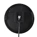 18W LED 4000K IP65 Flush Wall Ceiling Mounted Round Bulkhead Light Fitting with Motion Sensor PIR for Indoor,Outdoor,Bath,Office,Hallway,Corridor,Utility,Garden,Shed,Workshop, Black - Improved Version