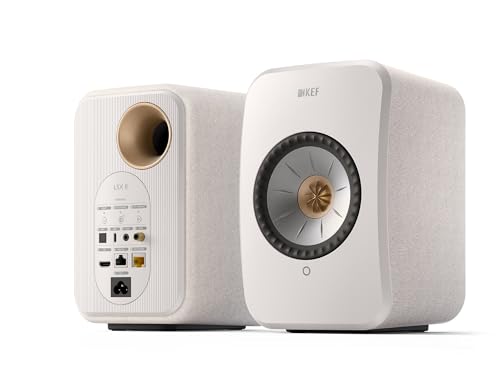 Image of KEF LSX II Wireless HiFi Speaker System (Cotton White)