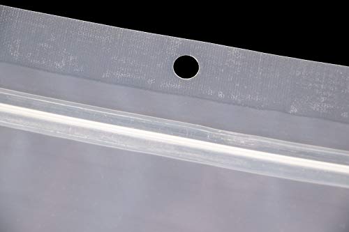 Vacuum Chamber Zipper Pouches - 4 Mil - 1000/CS - Bottom Fill with Hang-hole (6 x 10)