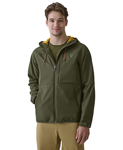 Image of BASS OUTDOOR Men's Firebird Softshell Rain Hoody
