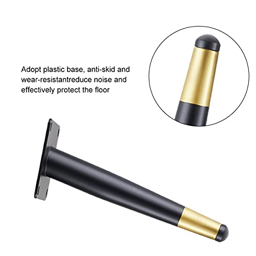 NC Gambe da tavolo in metallo, 4 pezzi, gambe per