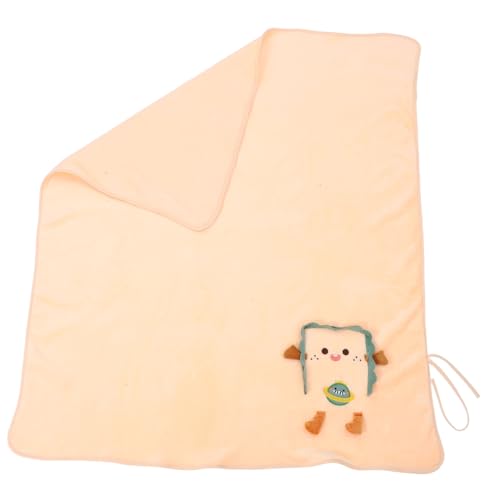 Couverture à capuche chat peluche pour éviter les coups de froid