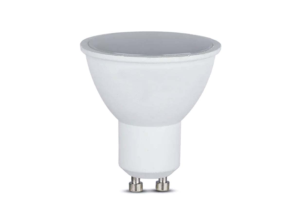6 PZ Lampada Led GU10 5W 220V 110 Gradi Bianco Caldo 3000K Diffusore Opale Sku 2739 23770883
