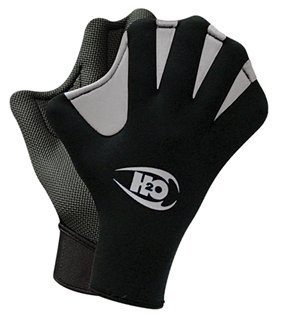 H2ODYSSEY Paddle Gloves - Webbed Gloves with Velcro Strap - Sticky PVC Palm Grip - Thermal Dive Gear to Keep Hand Warm - for Surfing, Diving and
